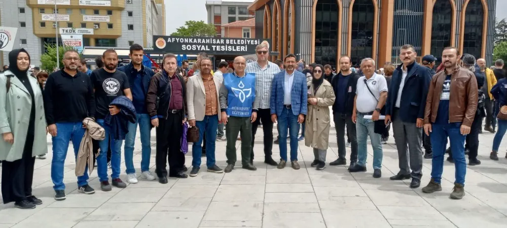 EĞİTİMCİLER ŞİDDETE HAYIR DEDİ