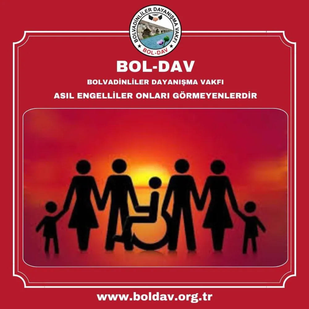 ENGELLİLER HAFTASI 10-16 MAYIS ENGELSİZ BİR YAŞAM İÇİN ONLARA ENGEL OLMAYALIM