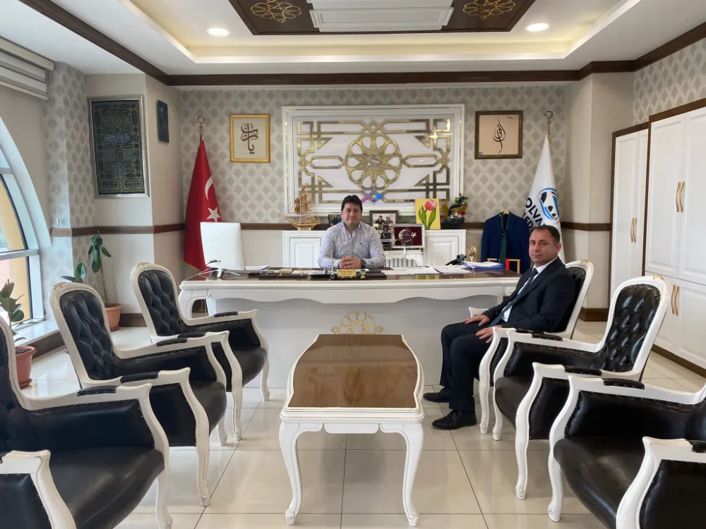 İl Ticaret Müdürü Mahmut Yayla Başkan Aynacıyı Ziyaret Etti