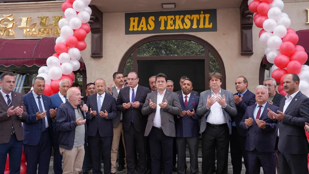 HAS Tekstil Firması Açılışı Gerçekleştirildi