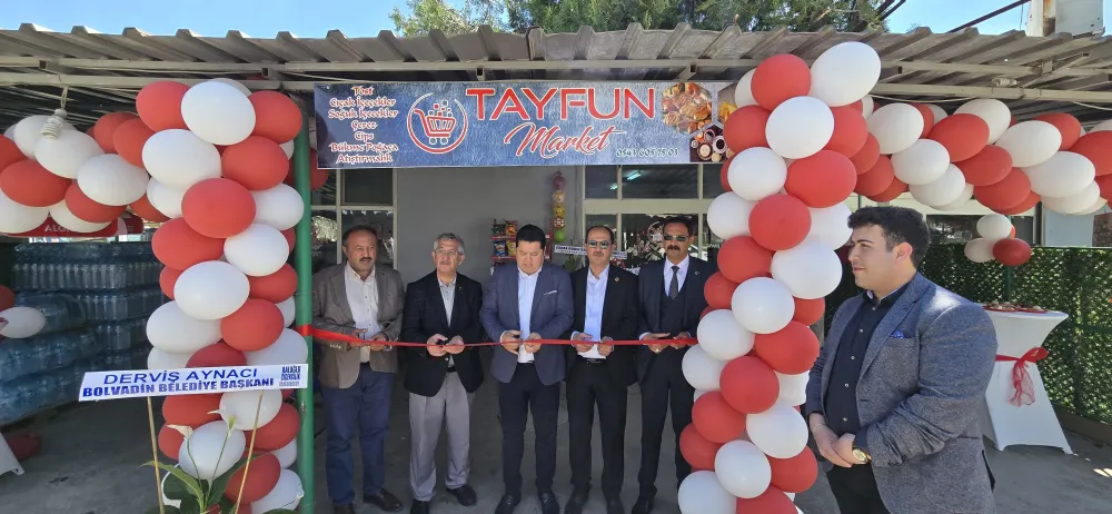 Başkan Derviş AYNACI Açılışa Katıldı