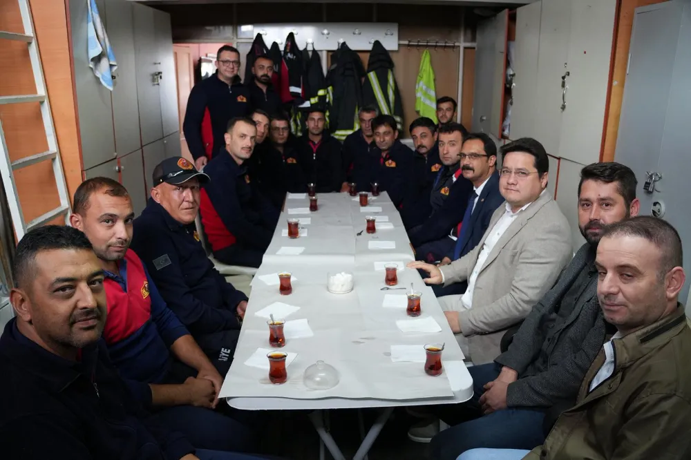 İtfaiyecilerimizin Haftasını Birlikte Kutladık.