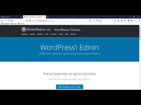 WordPress Kurulumu