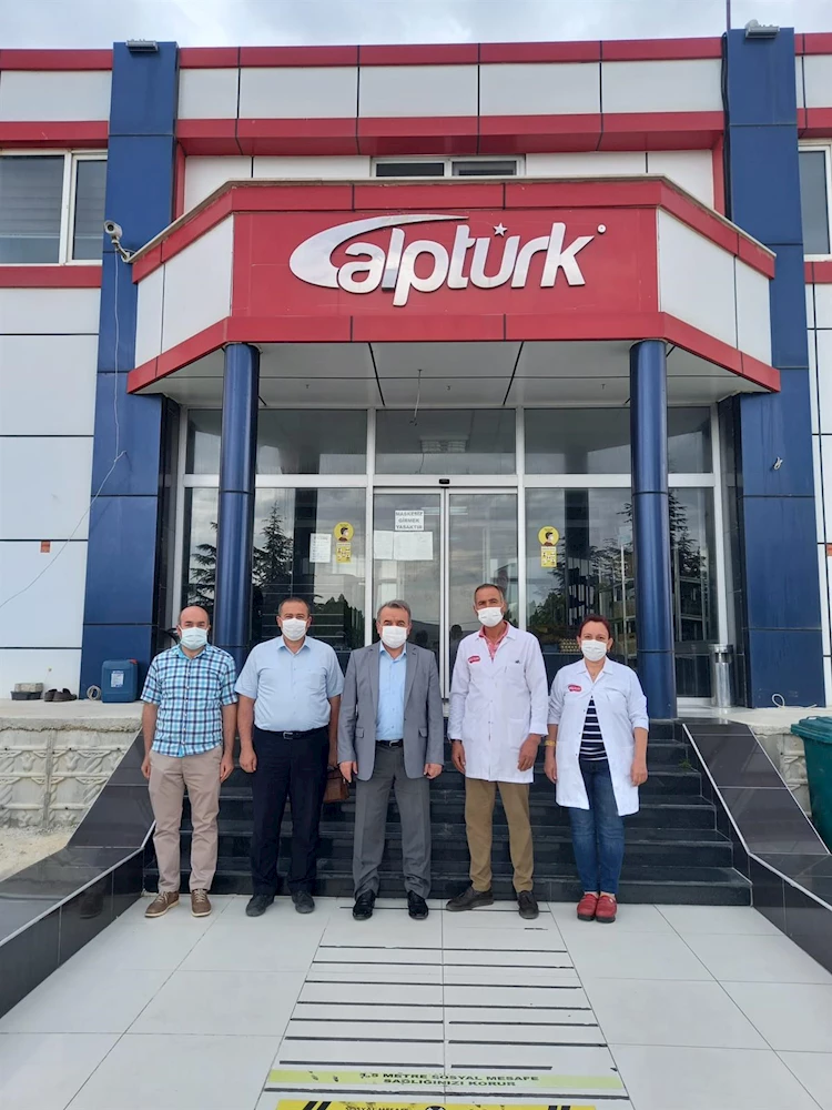 Kaymakam Adem Öztürk Bolvadin ve Alptürk Et Entegre Tesislerini Ziyaret Etti.
