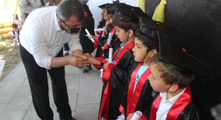 Belediye Başkanımız Serkan KOYUNCU Anaokulu Öğrencilerinin Yıl Sonu Mezuniyet Törenine Katıldı!