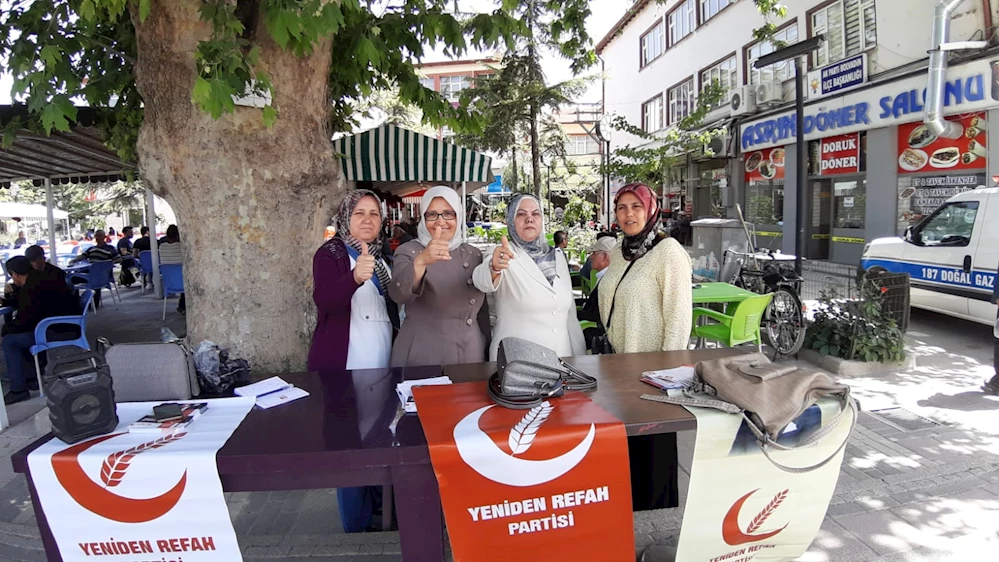 BOLVADİN YENİDEN REFAH PARTİSİ ÜYE KAYDI YAPTI