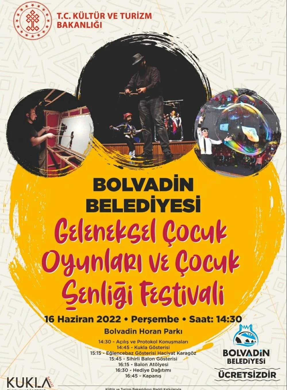 BOLVADİN BELEDİYESİNDEN GELENEKSEL ÇOCUK ŞENLİĞİ FESTİVALİ