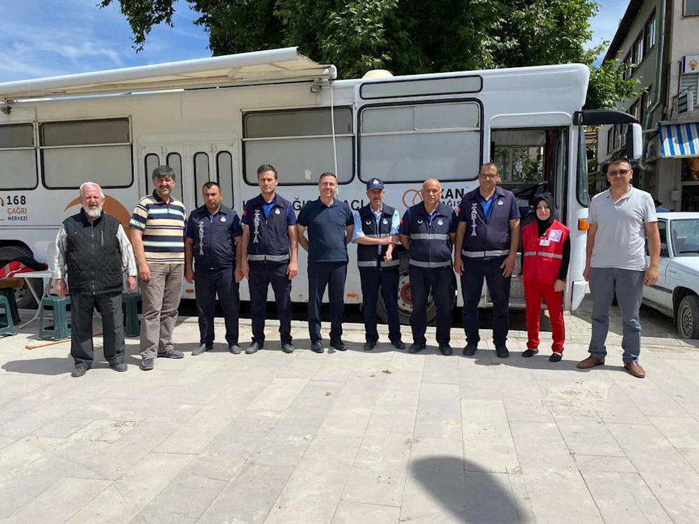 Bolvadin Kadın Kültür Evi ve Kızılaydan örnek davranış
