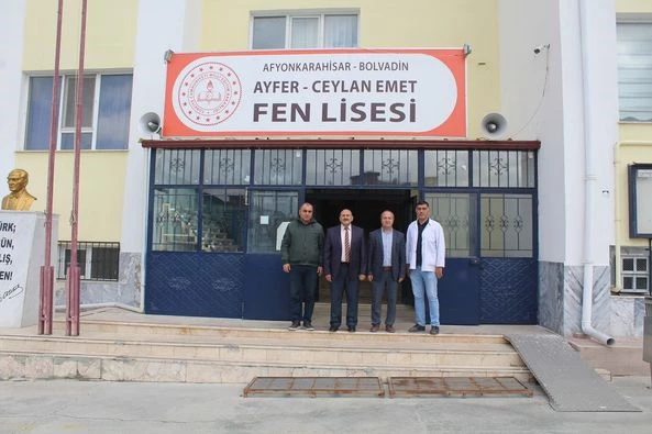 İlçe Milli Eğitim Müdürümüz Derviş ÖZÇAL