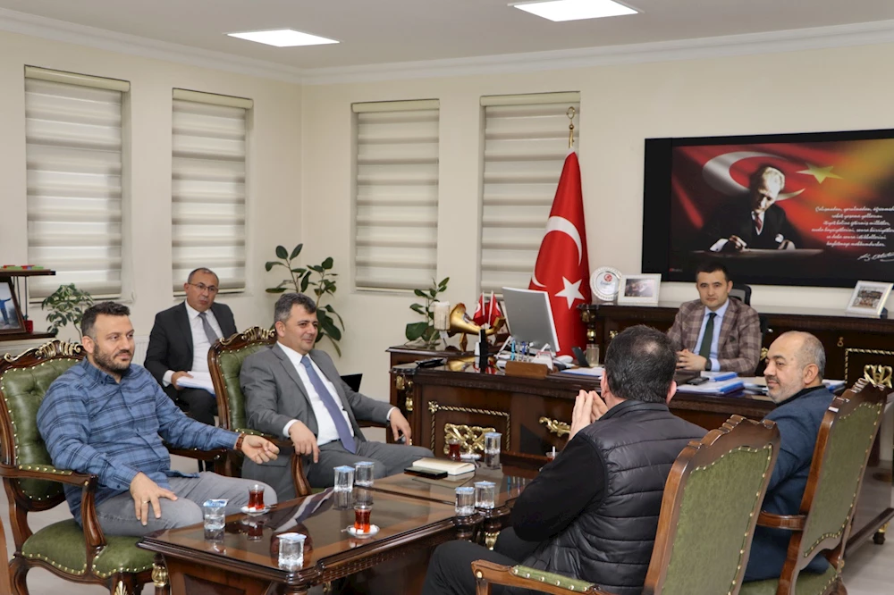 Emirdağ Belediye Başkanı Serkan Koyuncu Emirdağ Organize Sanayi Bölgesi Yönetim Kurulu<br>Toplantısına Katıldı